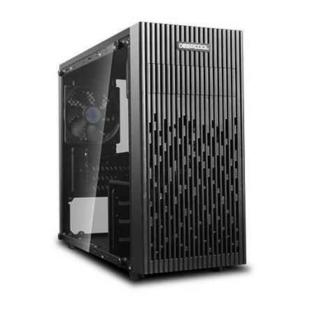 Case mATX Deepcool MATREXX 30, w/o PSU, 0.5mm, 1x120mm, USB3.0, USB2.0, Tempered Glass, 2x2.5", 3x3.
