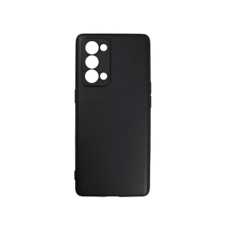 Helmet Case Liquid Silicone Oppo Reno 6 Pro 5G(Snapdragon), Black