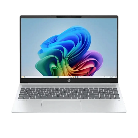 Ноутбук 16" HP OmniBook 5 AI 16, Glacier Silver, Intel Core Ultra 7 255U, 16Гб/512Гб, FreeDOS, acer,asus,lenovo,hp,dell,планшеты,чехол для планшета, подставка для ноутбука, зарядка для ноутбука