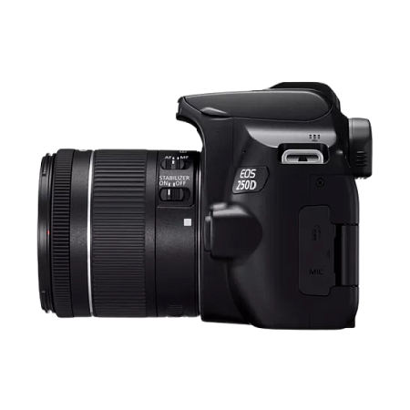 DC Canon EOS 250D & EF-S 18-55mm f/3.5-5.6 IS STM KIT - Black