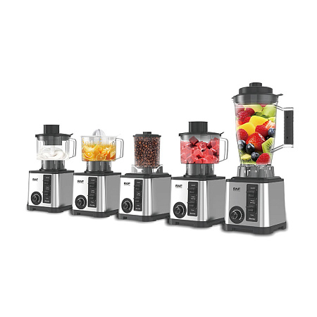 Raf Blender Set 5in1 R.2880, 3L, 2600W, Grey