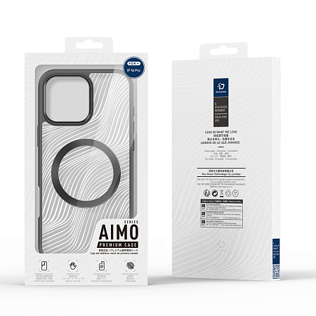 DUX DUCIS Case iPhone 16 Pro AIMO with MagSafe, Black