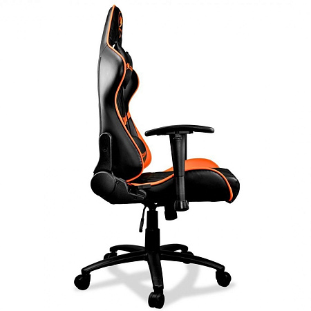Gaming Chair Cougar ARMOR ONE Black/Orange, User max load up to 120kg / height 145-180cm