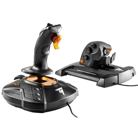 Joystick Thrustmaster T.16000M FCS Flight Pack, 16 buttons, 8-way PoV, Twist rudder, H.E.A.R.T, TWCS
