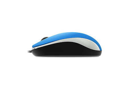 Mouse Genius DX-110, 1000 dpi, 3 buttons, Ambidextrous, 85g, 1.5m, USB, Blue
