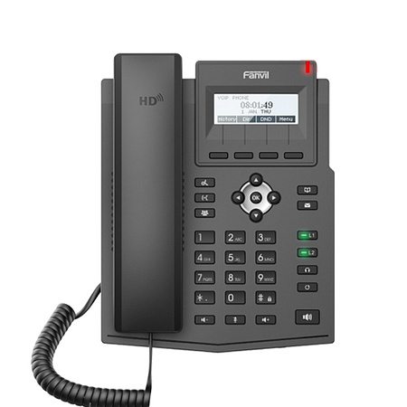 Fanvil X1S Black, VoIP phone
