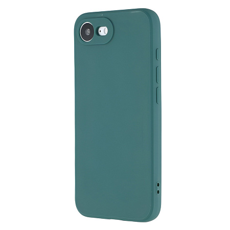 WOO Case Liquid Silicone iPhone 16E/iPhone 17E, Green WOO Case Liquid Silicone iPhone 16E/iPhone 17E, Green