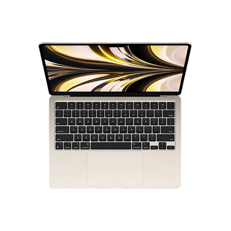 Ноутбук 13,6" Apple MacBook Air A2681, Starlight, M2 with 8-core CPU and 8-core GPU, 8Гб/256Гб, macOS Monterey