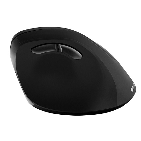 Wireless Mouse Canyon MW-16, Vertical, Optical, 800-1600dpi, 6 buttons, Ergonomic, 1xAA, Black