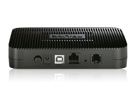 ADSL Router TP-LINK "TD-8817",1xEthernet port+1xUSB, ADSL/ADSL2/ADSL2+, Splitter, Annex A