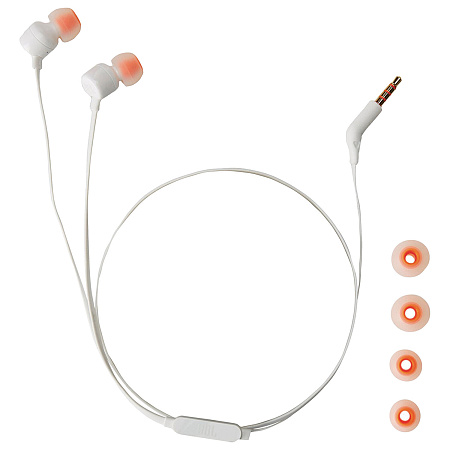 JBL JBLT110WHT T110 Headset White