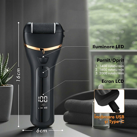 PRITECH Electric Foot Callus Remover