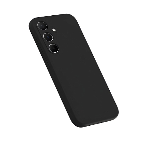 WOO Case Liquid Silicone Samsung A55 5G, Black