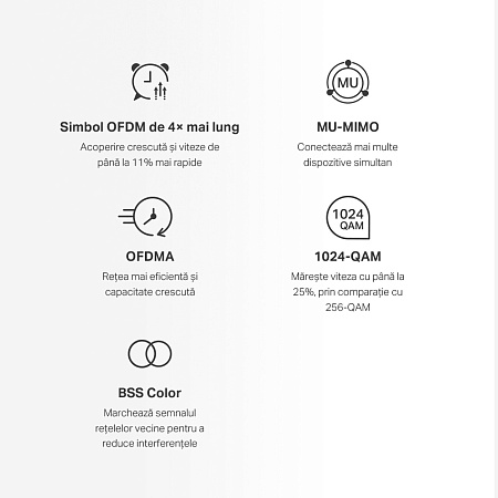 Whole-Home Mesh Dual Band Wi-Fi 6 System MERCUSYS, "Halo H70X(2-pack)", 1800Mbps, MU-MIMO,Gbit Ports