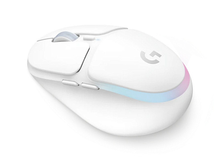 Gaming Wireless Mouse Logitech G705, 8200 dpi, 6 buttons, 85g, 40h, Ergonomic, RGB, 2.4Ghz, White