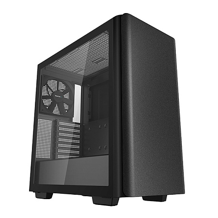 Case ATX Deepcool CK500, w/o PSU, 2x140mm fans, USB-C, 2xUSB3.0, Tempered Glass, VGA Holder, Dust Fi