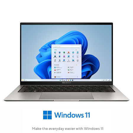Ноутбук 13,3" ASUS Zenbook S 13 OLED UX5304VA, Basalt Grey, Intel Core i7-1355U, 16Гб/1024Гб, Windows 11 Home