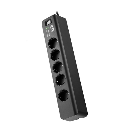 APC PM5B-RS Essential SurgeArrest 5 Outlets 230V Russia, Black