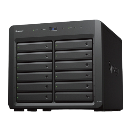 Модуль расширения NAS SYNOLOGY DX1222, Чёрный