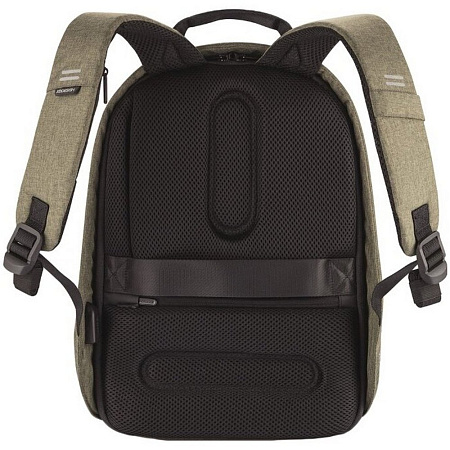 Backpack Bobby Hero Regular, anti-theft, P705.297 for Laptop 15.6" & City Bags, Green