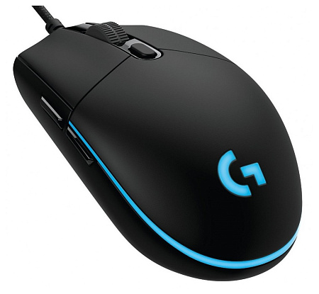 Gaming Mouse Logitech G Pro Hero, 100-25600 dpi, 6 buttons, 400IPS, 40G, 85g, 1000Hz, Ambidextrous, 