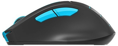 Беcпроводная мышь A4Tech FG30, Черный/Синий