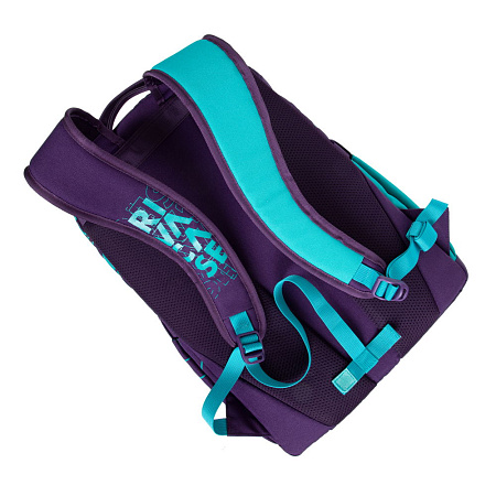 Backpack Rivacase 5430, for Laptop 15,6" & City bags, Violet/Aqua