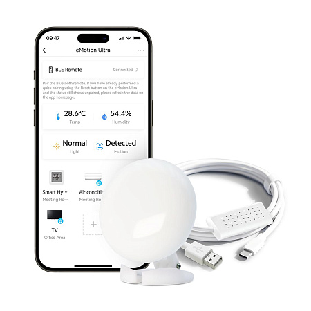 LinknLink Multi-Function Radar Presence Sensor eMotion Ultra 60GHz, Brightness Sensor, TH Sensor (MQTT) LinknLink Multi-Function Radar Presence Sensor eMotion Ultra 60GHz, Brightness Sensor, TH Sensor (MQTT)