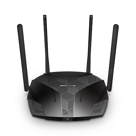 Wi-Fi 6 Dual Band Mercusys Router "MR80X", 3000Mbps, OFDMA, MU-MIMO, 3xGbit Ports Wi-Fi 6 Dual Band Mercusys Router "MR80X", 3000Mbps, OFDMA, MU-MIMO, 3xGbit Ports