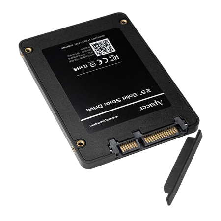 2.5" SATA SSD    120GB   Apacer "AS340" Panther [R/W:550/520MB/s, 97/30K IOPS, S11, BiCS], Retail