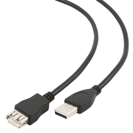 Cable USB, USB AM/AF, 1.8 m, USB2.0  Cablexpert, CCP-USB2-AMAF-6