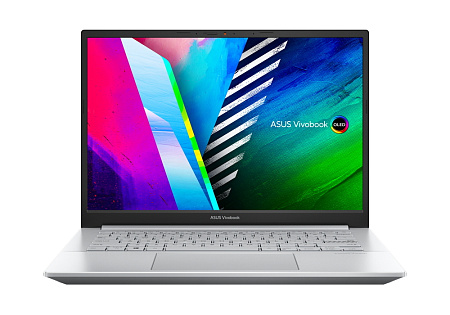Ноутбук 14" ASUS Vivobook Pro 14 OLED K3400PA, Cool Silver, Intel Core i5-11300H, 16Гб/512Гб, Без ОС
