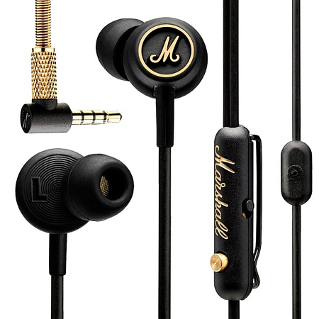 Marshall MODE EQ Earphones - Black/Gold Marshall MODE EQ Earphones - Black/Gold