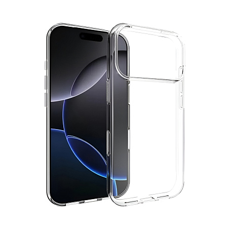WOO Case Soft TPU iPhone 17 Pro/ iPhone 18 Pro, Clear