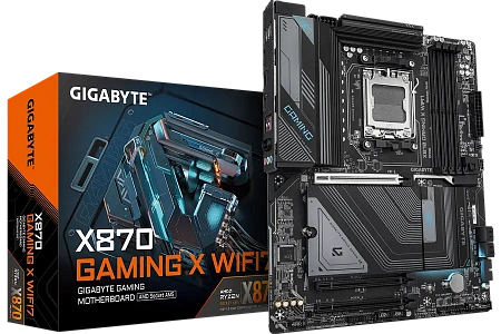 Материнская плата Gigabyte X870 GAMING X WIFI7, AM5, AMD X870, ATX,процессоры ,оперативная память, ssd, M2, hdd, кейсы