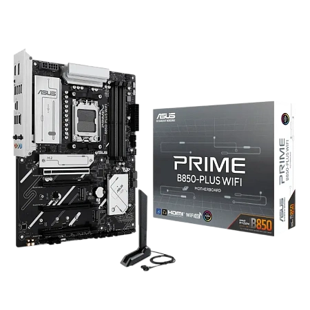 Материнская плата ASUS PRIME B850-PLUS WIFI, AMD B850, ATX