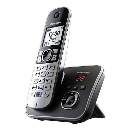 DECT Panasonic KX-TG6821UAB, Black 