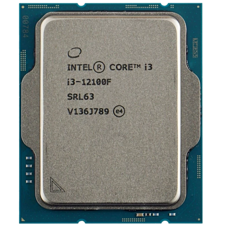 CPU Intel Core i3-12100F 3.3-4.3GHz (4P+0E/8T,12MB, S1700, 10nm, No Integ, Graphics, 58W) Box