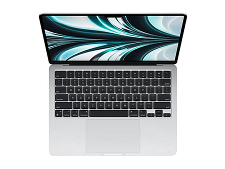 Ноутбук 13,6" Apple MacBook Air A2681, Серебристый, M2 with 8-core CPU and 8-core GPU, 8Гб/256Гб, macOS Monterey