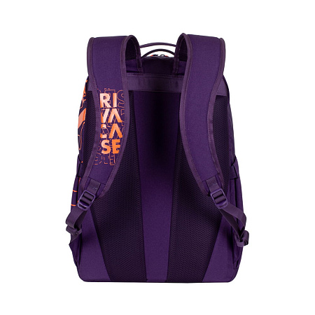 Backpack Rivacase 5430, for Laptop 15,6" & City bags, Violet/Orange