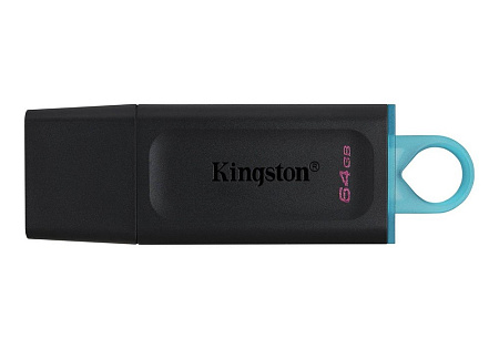 USB Flash накопитель Kingston DataTraveler Exodia, 64Гб, Черный/Синий
