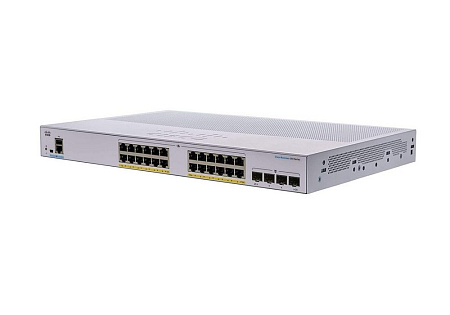 24-port Gigabit PoE Managedt Switch Cisco CBS350-24P-4X, 4 x 10G SFP+