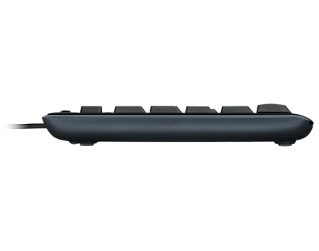 Клавиатура Logitech K200, Проводное, Чёрный