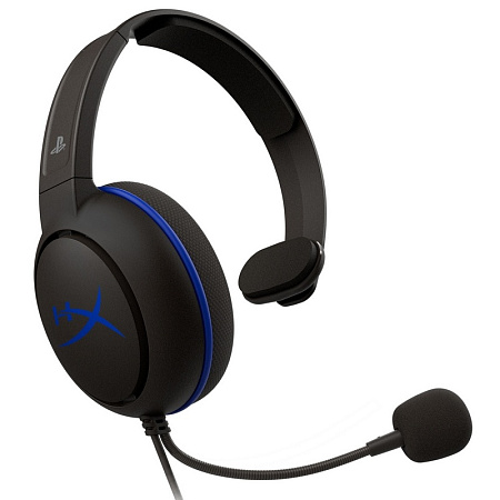 Gaming Headset HyperX Cloud Chat PS4, 40mm driver, 16 Ohm, 50-10kHz, 85 db, 123g, Noise-cancelling M