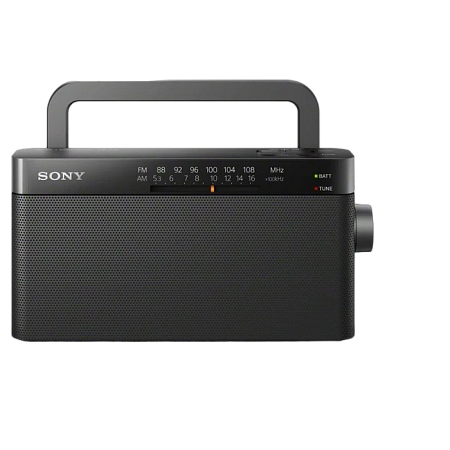 SONY ICF-306, Portable Radio,Black