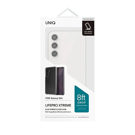Uniq Case TPU for Samsung Galaxy S24 Life Pro Xtreme Crystal, Clear
