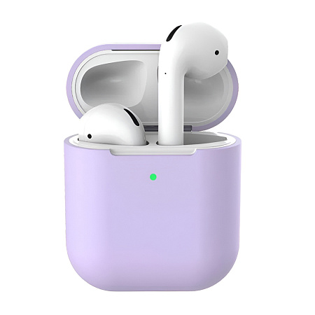 Helmet Case Silicone Airpods 2, Lilac Helmet Case Silicone Airpods 2, Lilac