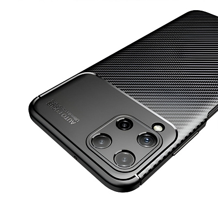 Helmet Case Carbon Samsung A22/M32, Black