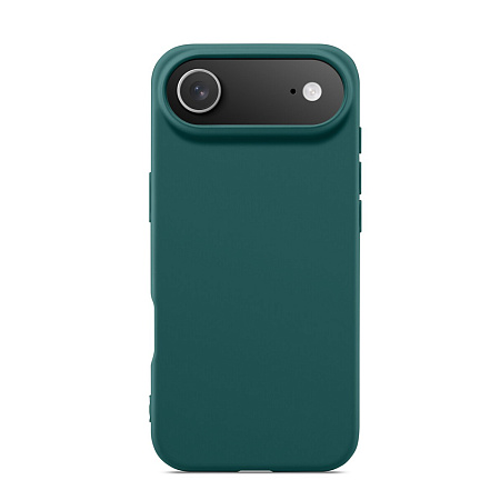 WOO Case Liquid Silicone iPhone 17 Air, Green WOO Case Liquid Silicone iPhone 17 Air, Green