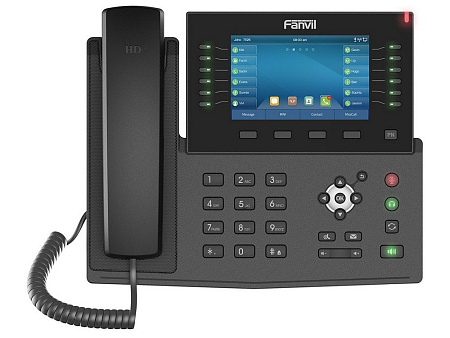 Fanvil X7C Black, Enterprise IP phone, 5" Color Display Fanvil X7C Black, Enterprise IP phone, 5" Color Display